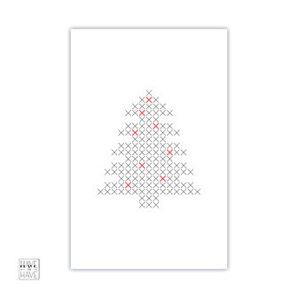 kerstboom kruis