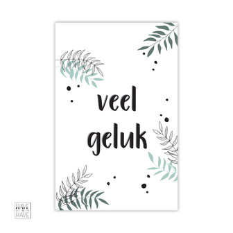 veel geluk