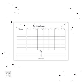gratis gezinsplanner