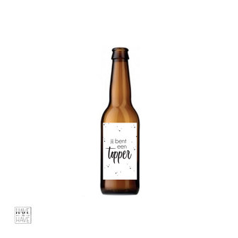 top fles bier
