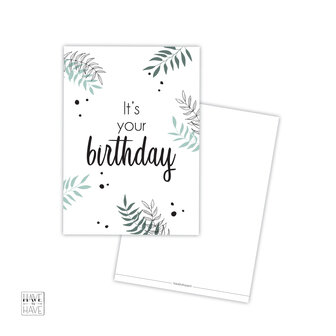 its your birthday