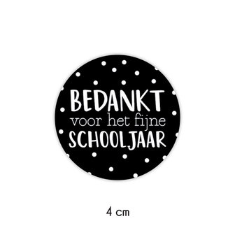 bedankt voor het fijne schooljaar