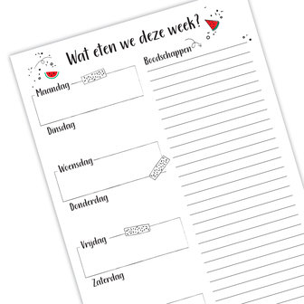 makelijk eten verzinnen 