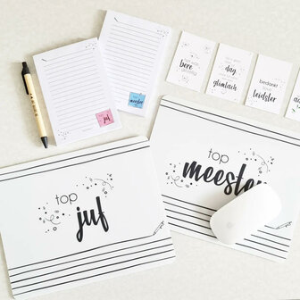 juf pen cadeau