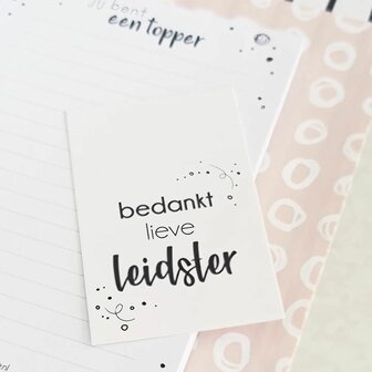 leidster bedankt