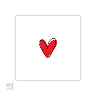 rood hartje