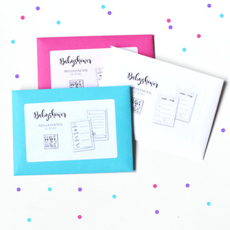 babyshower kaartjes