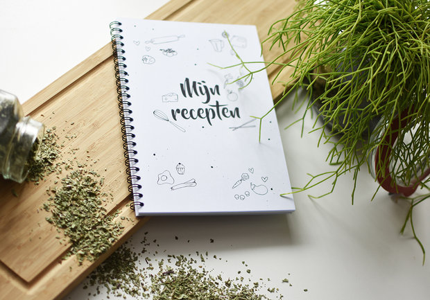 kookboek met eigen recepten