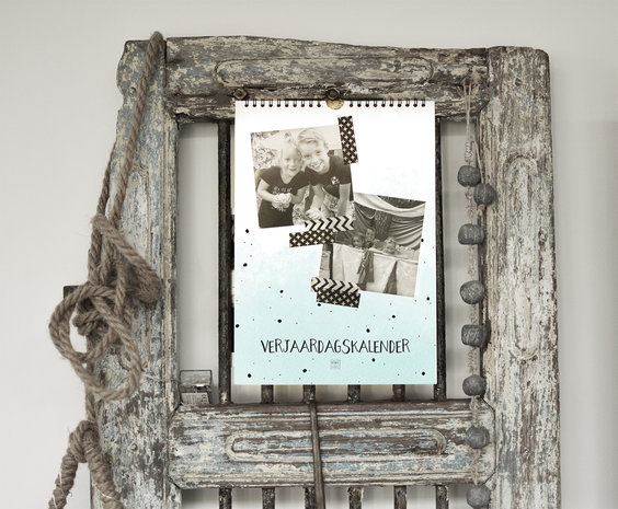 verjaardagskalender met foto