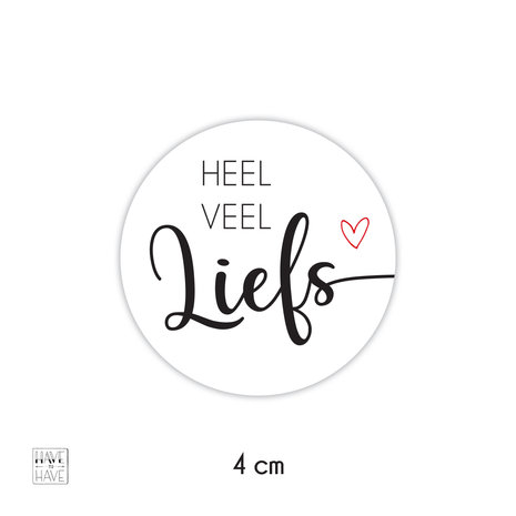 heel veel liefs