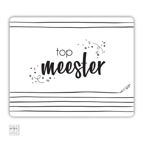 top meester