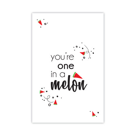 you&#039;re one in a melon
