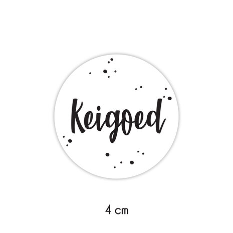 Keigoed sticker