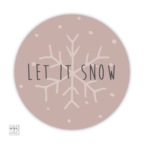 let it snow cirkel