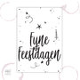 Fijne feestdagen wijn