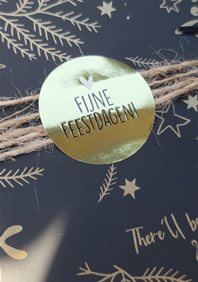 Have to Have - Fijne feestdagen goud - een leuke sticker voor op een cadeau - Have to Have - Leuke betaalbare hebbedingen Have To Have - Fijne Feestdagen Goud - Een Leuke Sticker Voor Op Een Cadeau - Have To Have - Leuke Betaalbare Hebbedingen