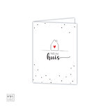 Wenskaart - Nieuw huis A6