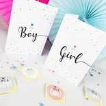 Wenskaart - It's a boy A6