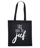 Tas21 zwart - Juf tas
