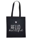 Tas zwart - Hello Beautiful