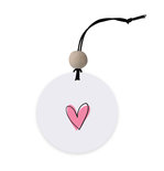 Hanger - roze hartje