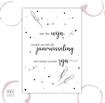 Etiket - Jaarwisseling
