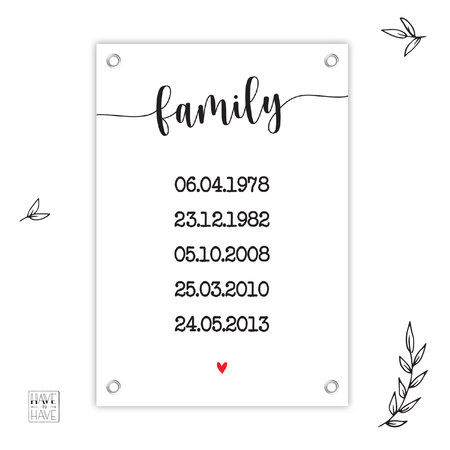Tuindoek family