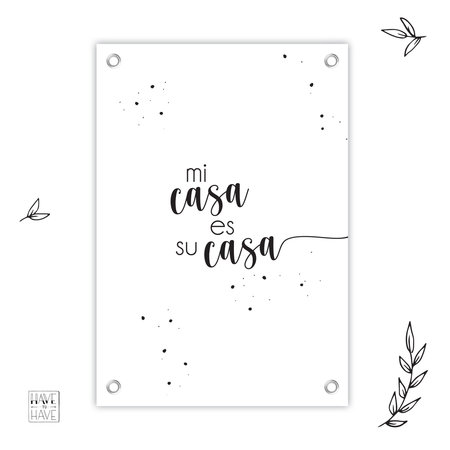 Tuindoek mi casa