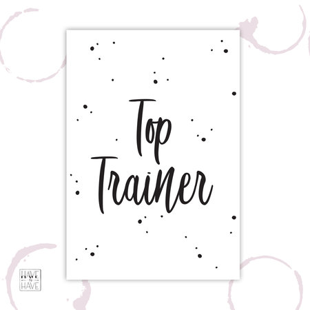 Etiket - Top Trainer