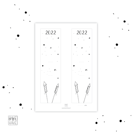 2022 Nieuwjaarskaart