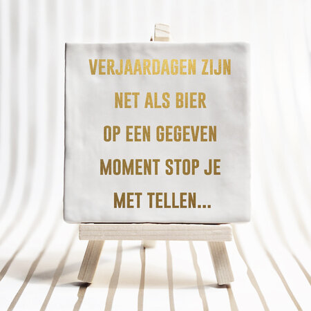 Tegel - verjaardag