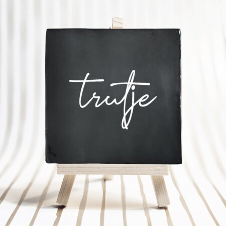 Tegel - trutje 1