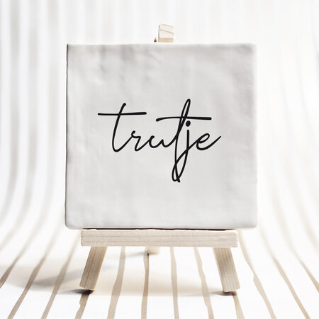 Tegel - trutje 1