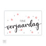 Cadeaukaartje - Fijne verjaardag