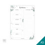 A5 Notitieblok - Weekmenu blad