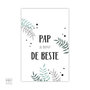 Cadeaukaartje - Pap je bent de beste