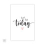 Cadeaukaartje - Just for today
