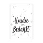 Cadeaukaartje 21 - Houdoe en bedankt