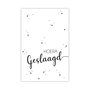 Cadeaukaartje 21 - Hoera geslaagd