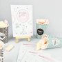 Uitnodiging prinses kinderfeest 10 stuks 10x15 cm