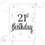 Etiket - 21th Birthday