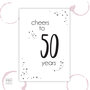 Etiket - 50 cheers years