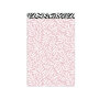 5x Cadeauzakje roze wit blad 17 x 25 cm