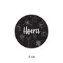 Sticker 4 cm - 10x Hoera 23