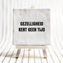 Tegel - gezelligheid